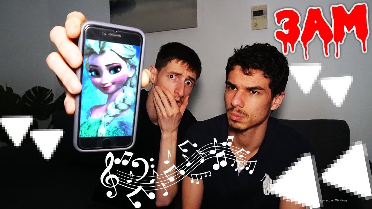 ÉCOUTER LES MUSIQUES DISNEY À L'ENVERS À 3H DU MATIN ! (Encanto, Reine des neige)