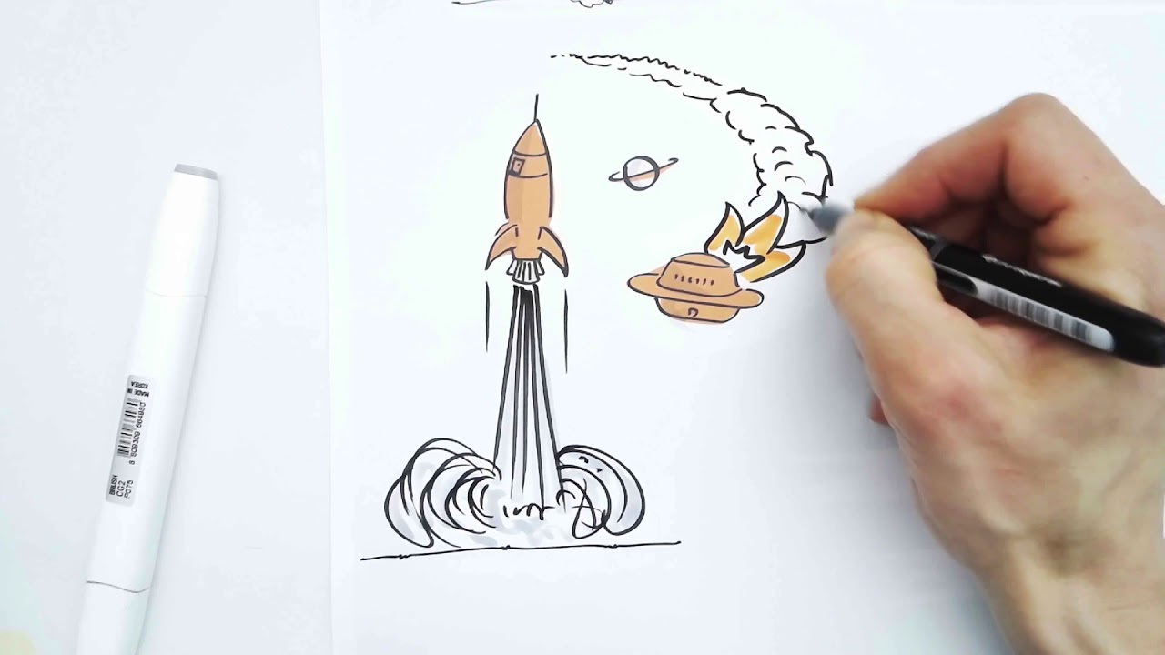 Bewegung zeichnen und Dynamik ins Bild bringen