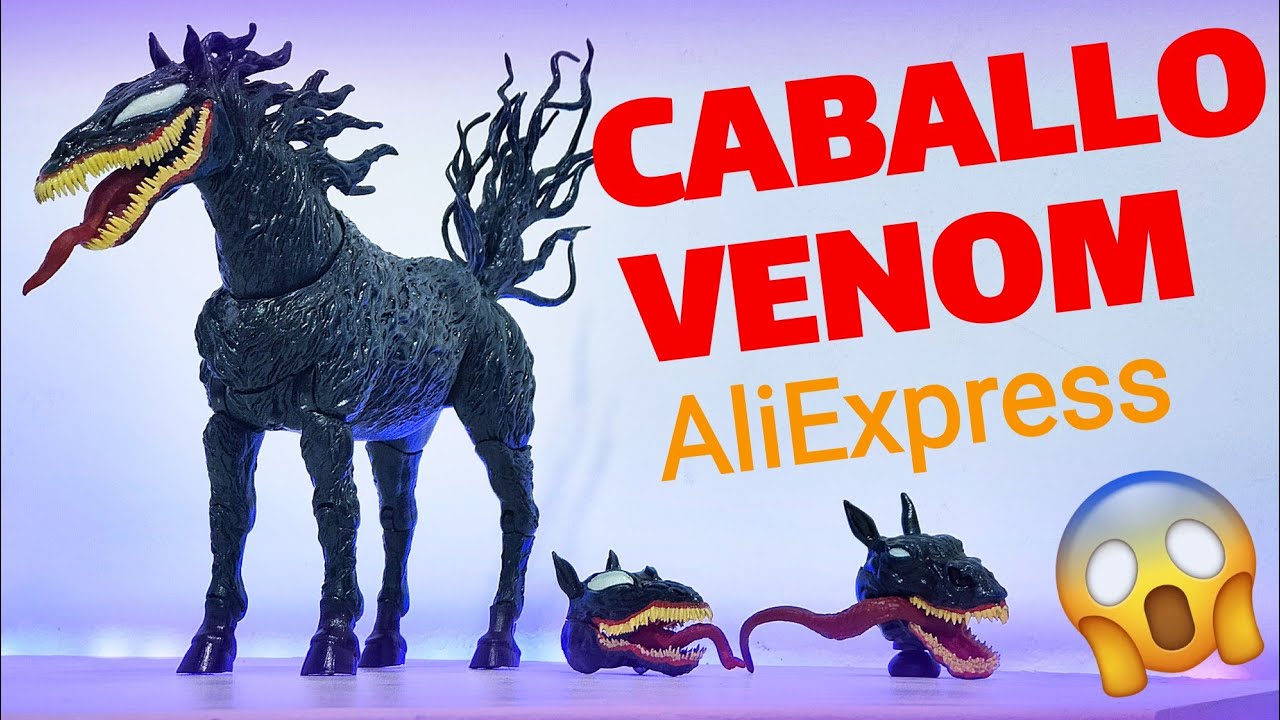 🔴 NUEVO CABALLO VENOM 😱 de AliExpress Increíble Figura de Acción Unboxing y Review🔥🔥🔥