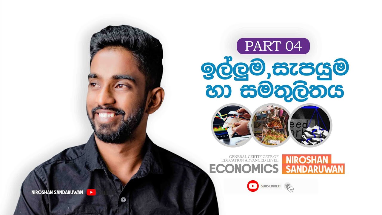 ඉල්ලුම හා සැපයුම|DEMAND AND SUPPLY|PART 04