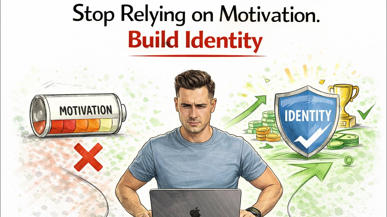 Stop Relying on Motivation. Build Identity Instead.