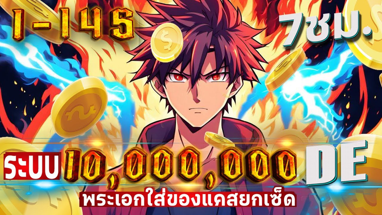 [ ตอนที่1 - 145 ] ระบบลูกรัก GM  [ ปั้มเงิน 10,000,000 DE ในต่างโลก ] #พระเอกโครตรวย / โปรปั้มเงิน