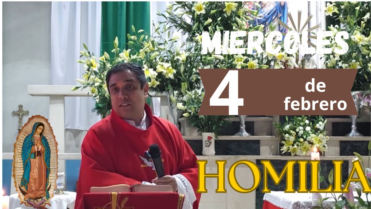 ✅ HOMILIA DE HOY miércoles 4 de Febrero del 2026 - PADRE ARTURO