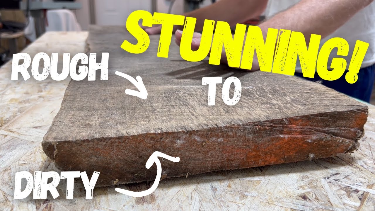 OLD ROUGH Ash hardwood Transformed into a beautiful Charcuterie board PRIZE