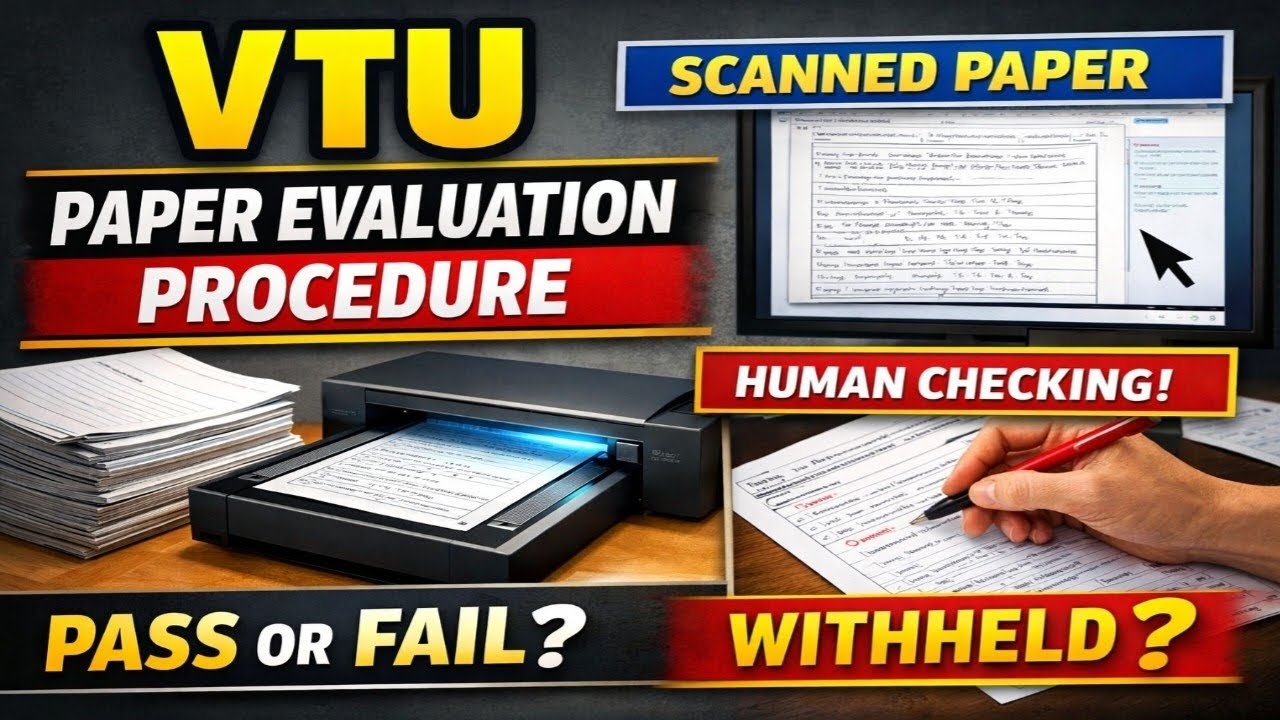 How VTU Evaluates Answer Papers | Complete Procedure|VTU|Correction RealityHow Marks Are Given | VTU