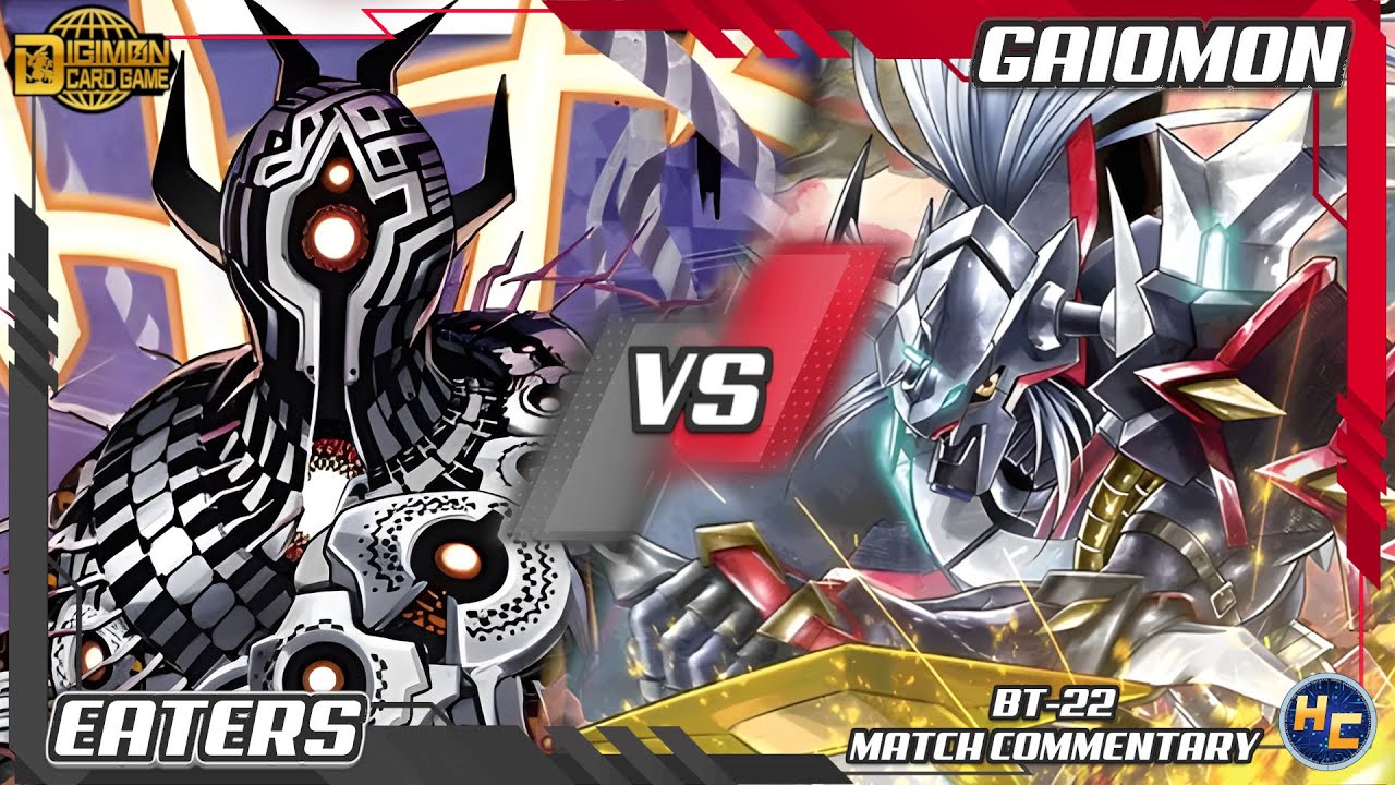 Eaters vs Gaiomon - BT-22 Match Commentary