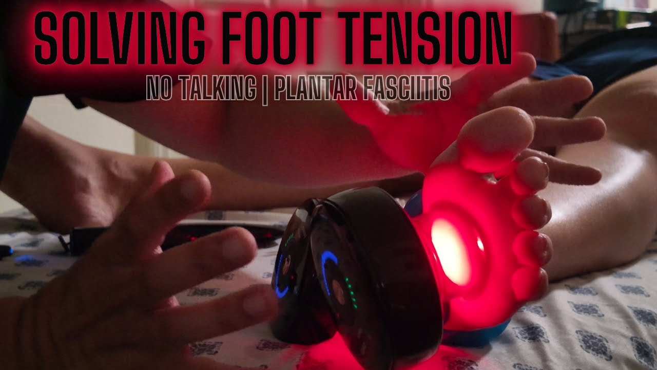 Investigating & Solving Foot Tension — Plantar Fasciitis ASMR Relief (No Talking)