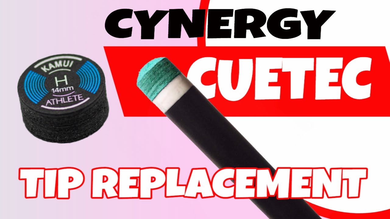 CYNERGY CUETEC Carbon shaft- tip replacement. #billiardgame#billiardequipment#trickshot