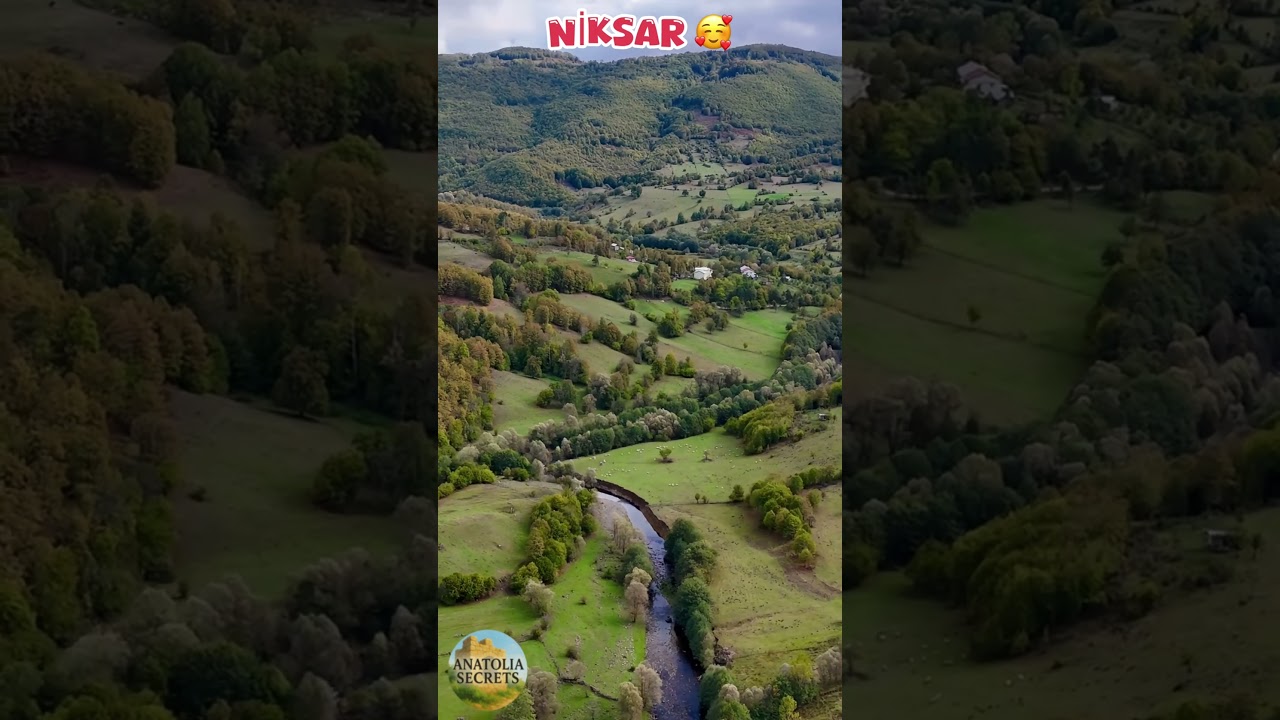 Sis, Yeşil ve Taş Evler &ndash; Niksar 🌫️🌿 | Туман, зелень и каменные дома &ndash; Никсар 🌫️🌿 #Niksar