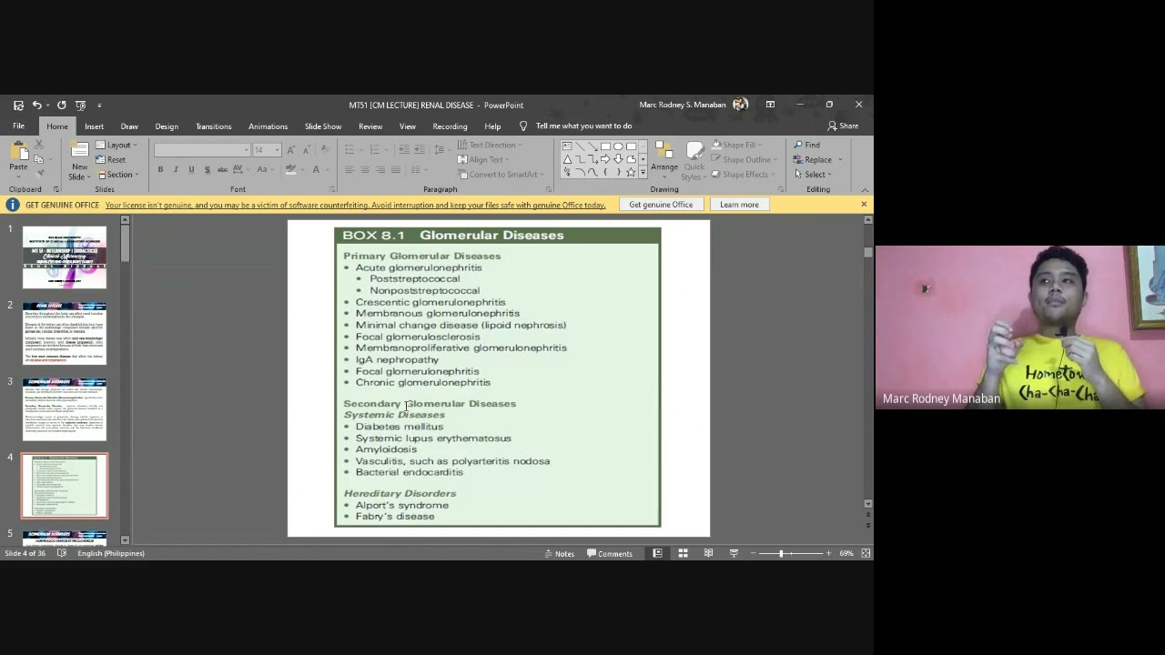 MT 51: Didactics | Clinical Microscopy Review (Renal Disease)