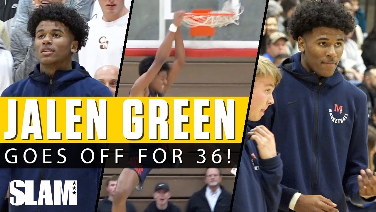 Jalen Green GOES OFF for 36 in INTENSE Game! 😤