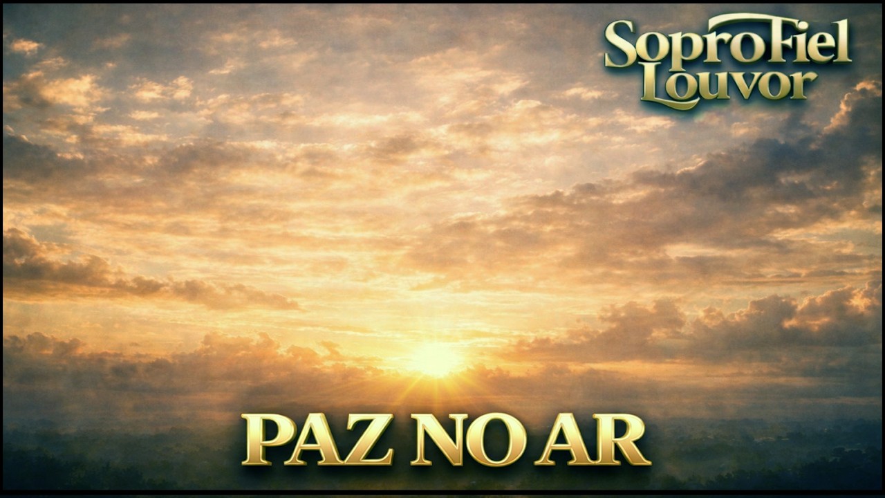 Louvor Que Traz Paz | HÁ UMA PAZ NO AR | SoproFielLouvor 🎵