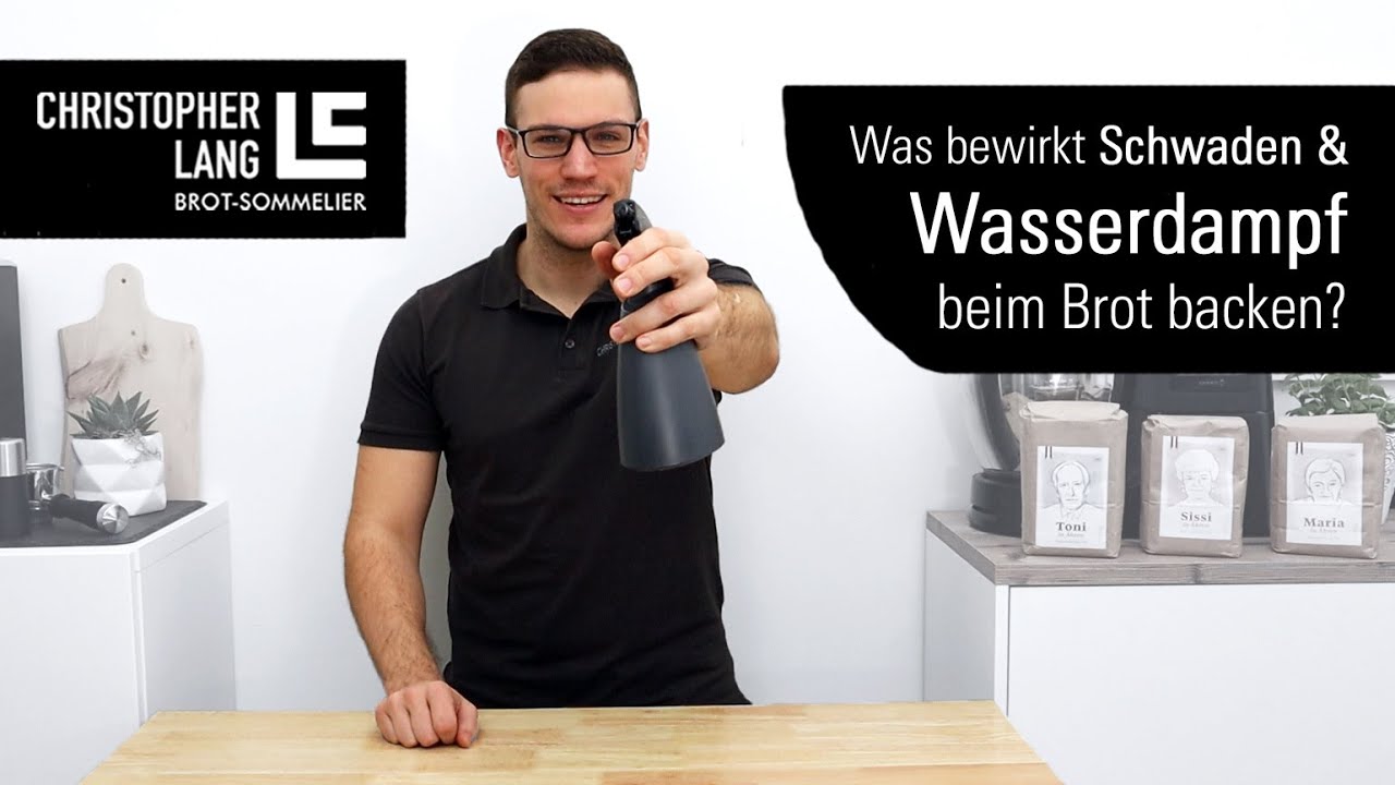 Mit WASSERDAMPF backen | Schwaden im Backofen erzeugen | Eiswürfel in der Schale | Christopher Lang