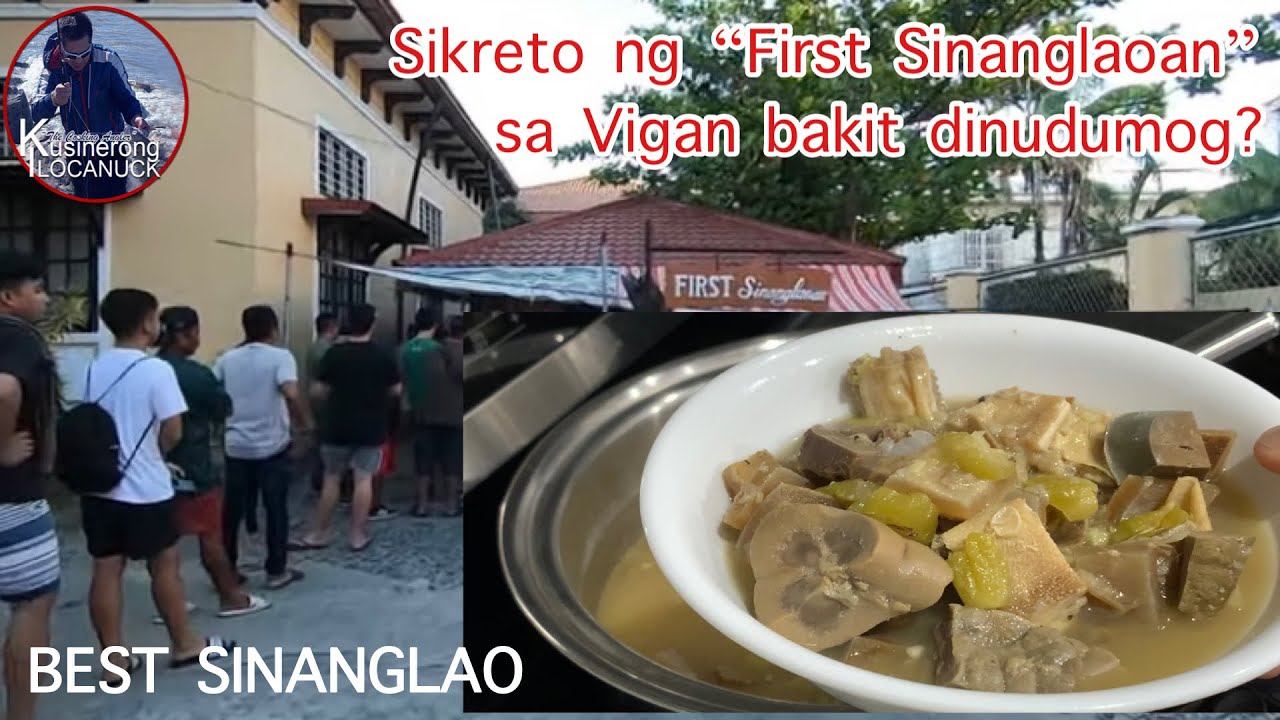 Vigan&rsquo;s FIRST Sinanglao&rsquo;an/Sinanglaw Ilocano Recipe | Dinudumog dahil sa Sarap ng Sabaw na Umaapaw!