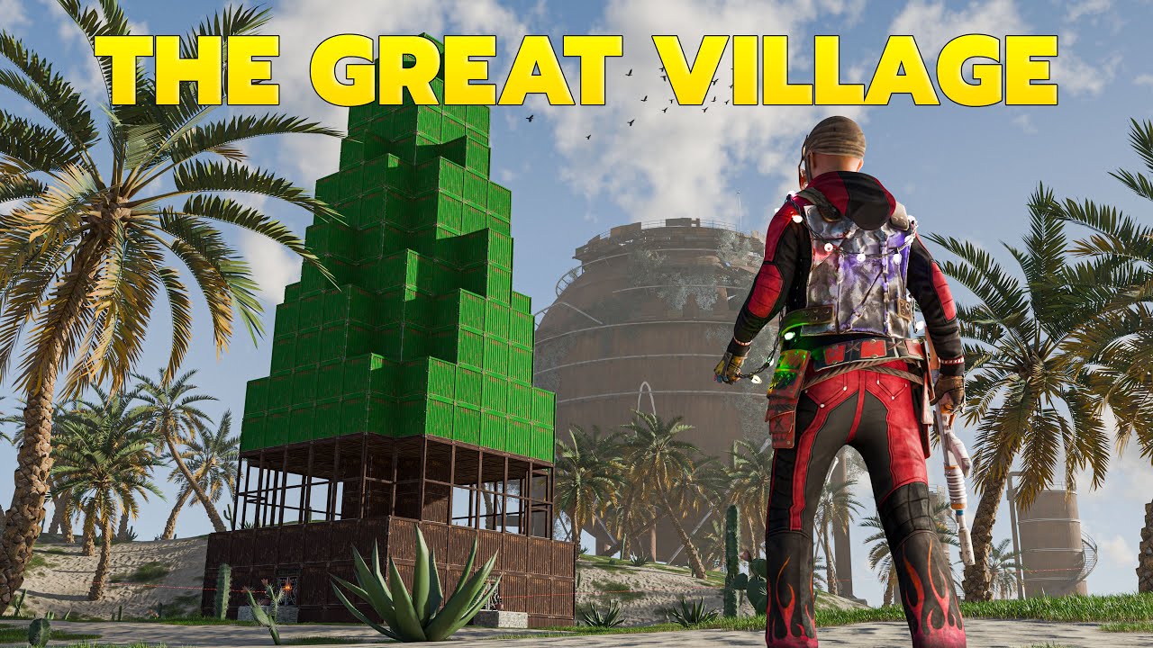 Rust - Making The LARGEST UNRAIDABLE VILLAGE