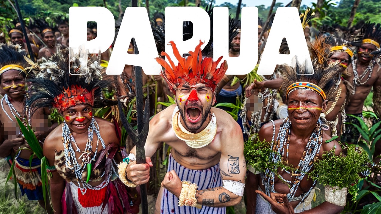 JAK WYGLĄDA ŻYCIE PLEMION - PAPUA