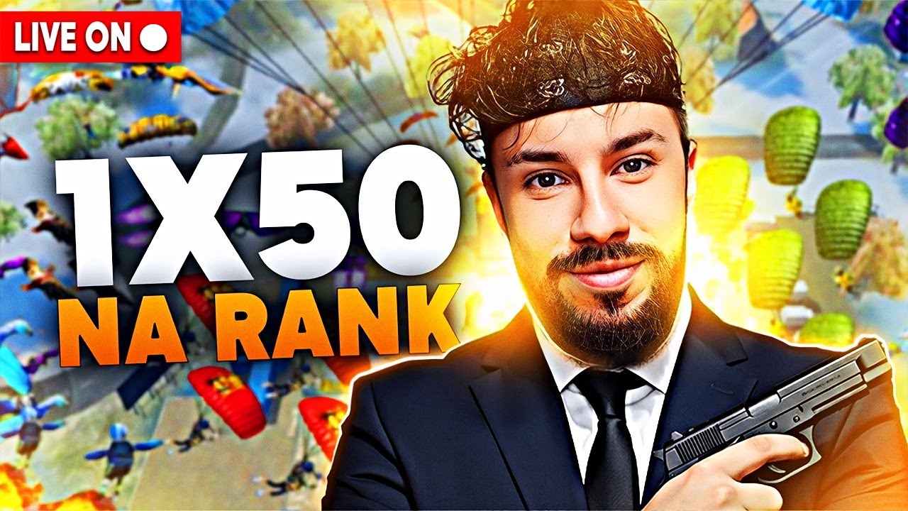 SOLO RANK ✅ LIVE ON 💙 FT MEGADRAGOM E APELAPATO 💙 FREE FIRE MOBILE AO VIVO💙