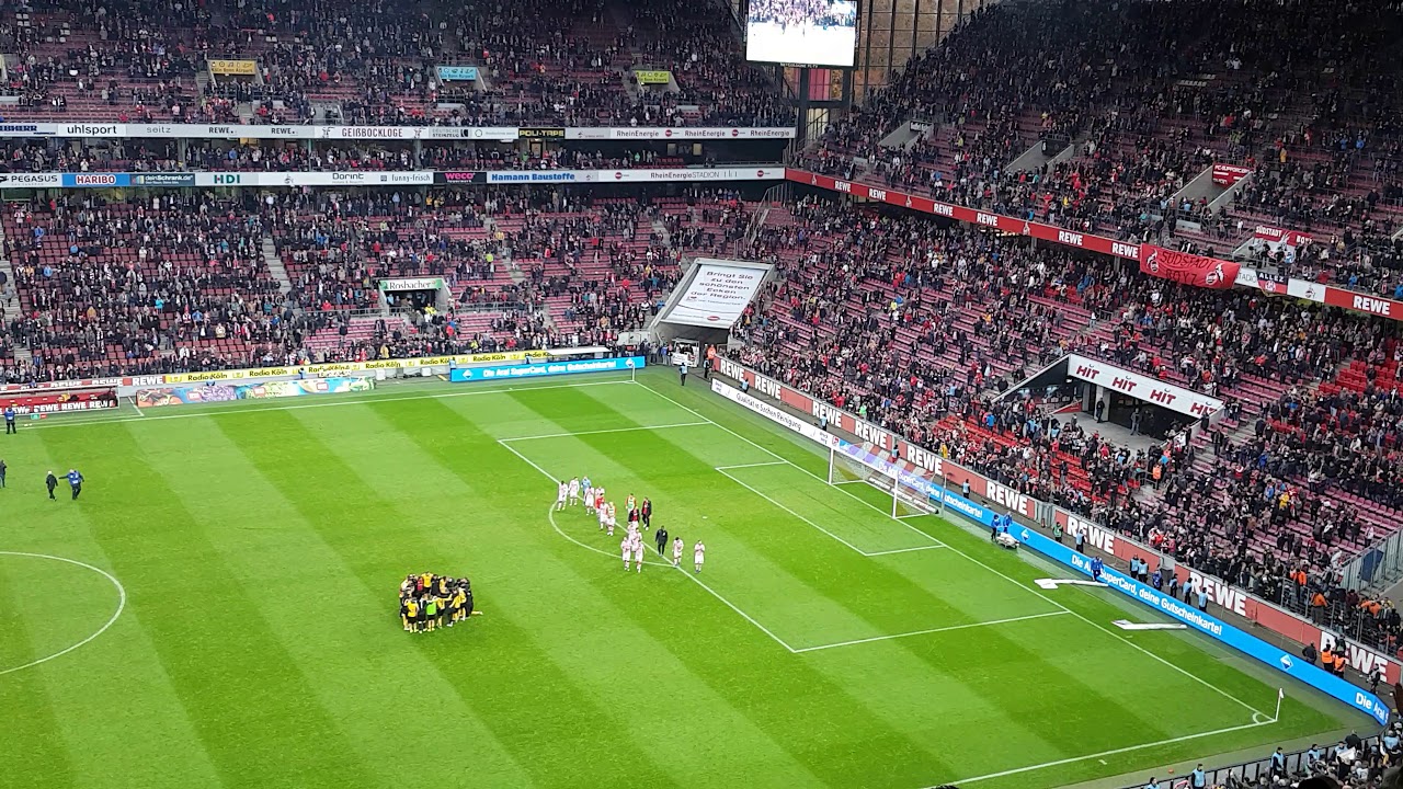 1.FC KÖLN VS DYNAMO DRESDEN STIMMUNG NACHDEM ABPFIFF 🙌