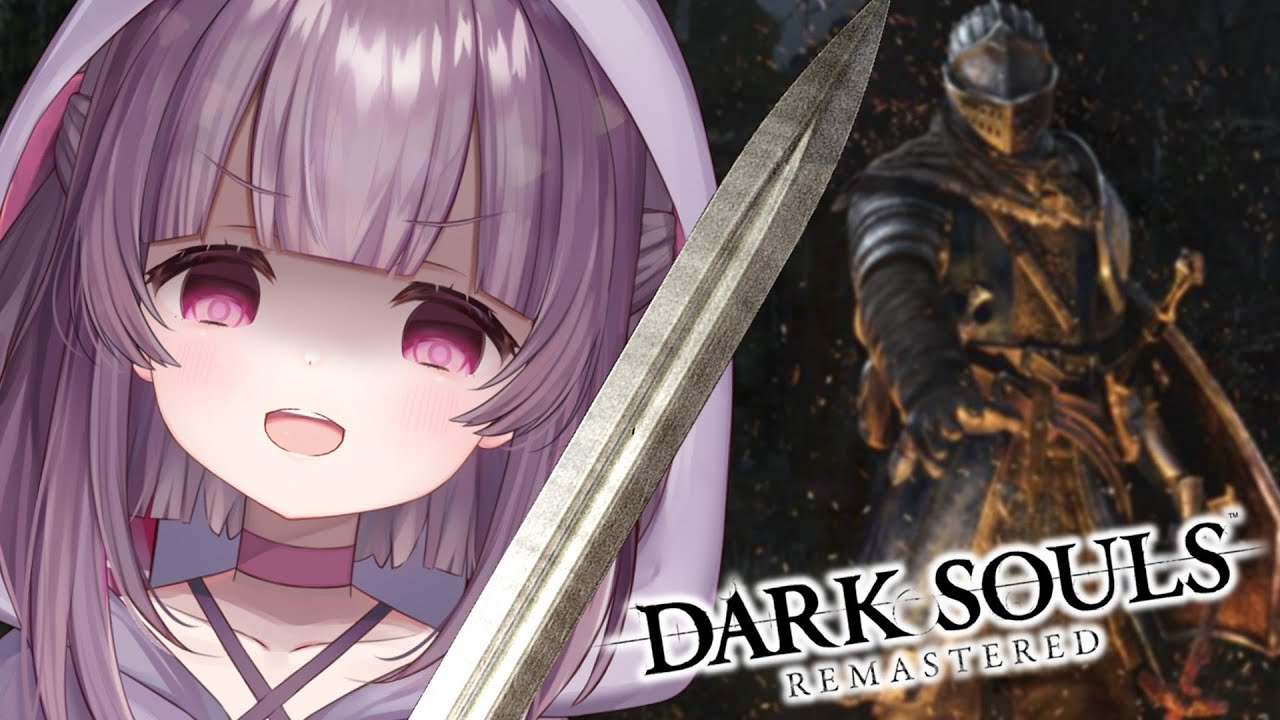 FIRST TIME EVER DARK SOULS 1... can a silly amine girl kick some butt or perish trying? D: 🎀 vtuber!