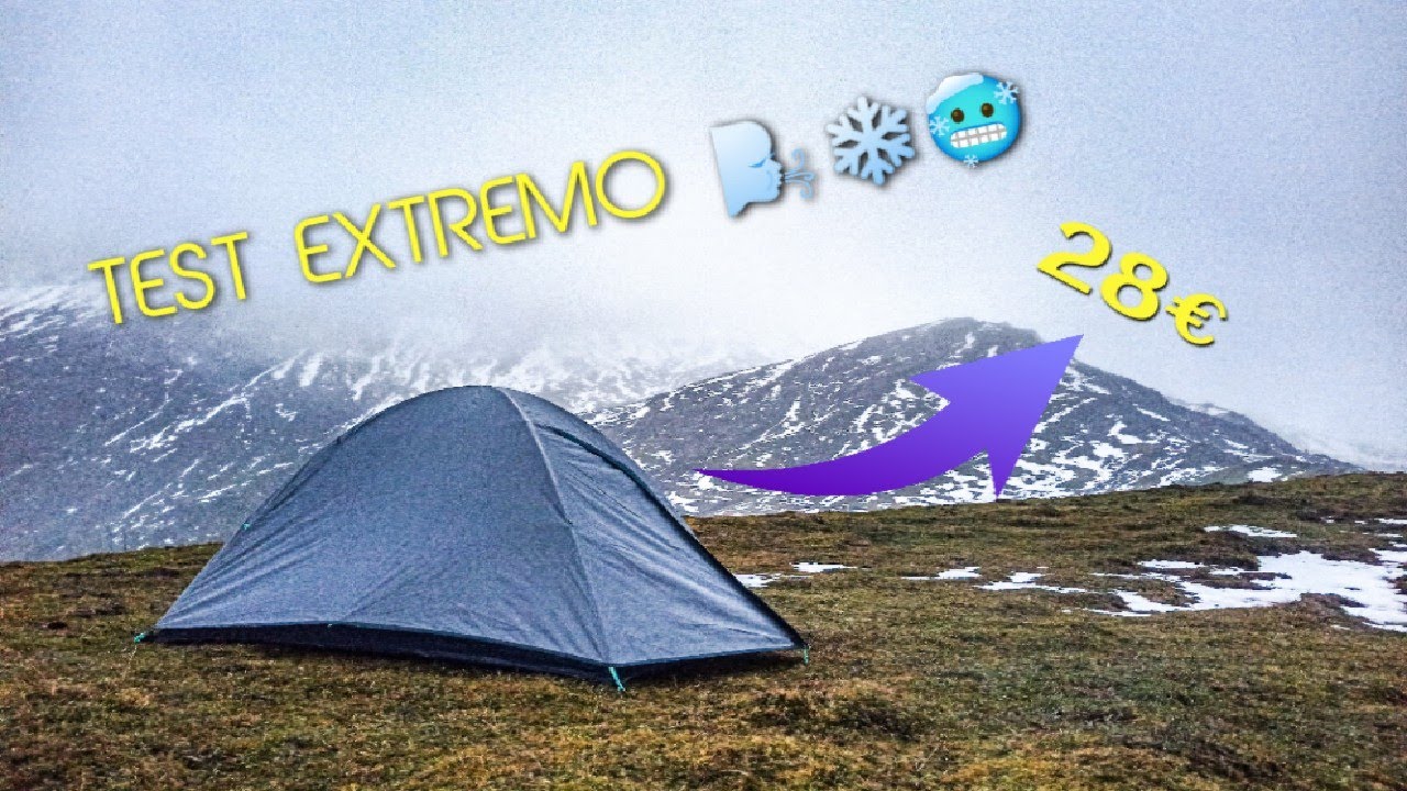 Test EXTREMO de la TIENDA de CAMPAÑA más BARATA de DECATHLON 🤑 | REVIEW QUECHUA MH100