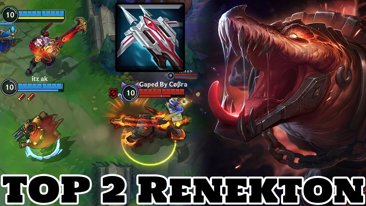 Wild Rift Renekton - Top 2 Renekton Gameplay Rank Challenger