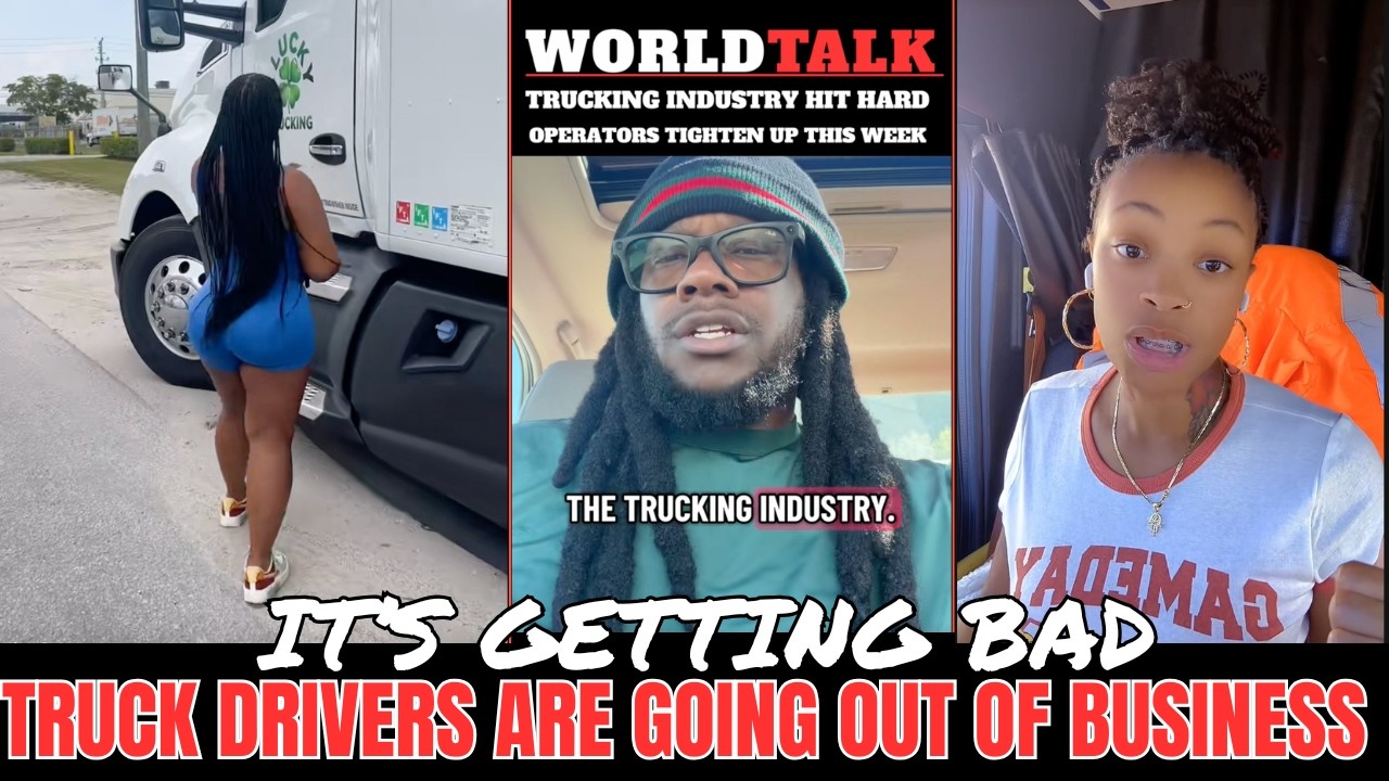 Bad News For The Trucking Industry... Truck Drivers Are Going out of Business