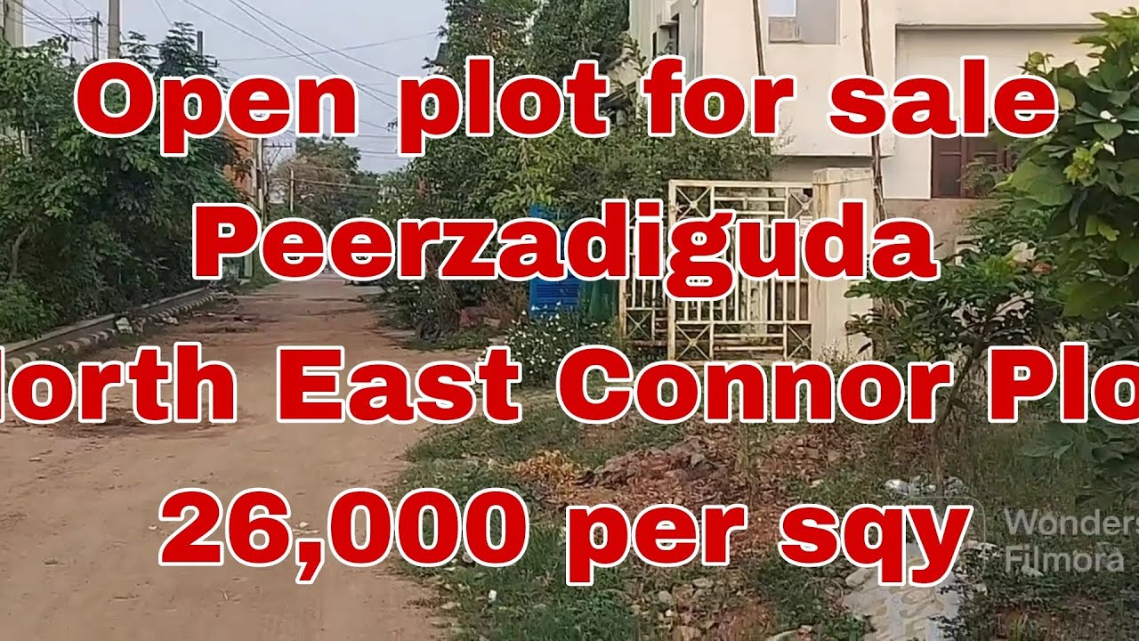 Open Plot for sale @ Peerzadiguda Kachavani Singaram 26,000 per sqy