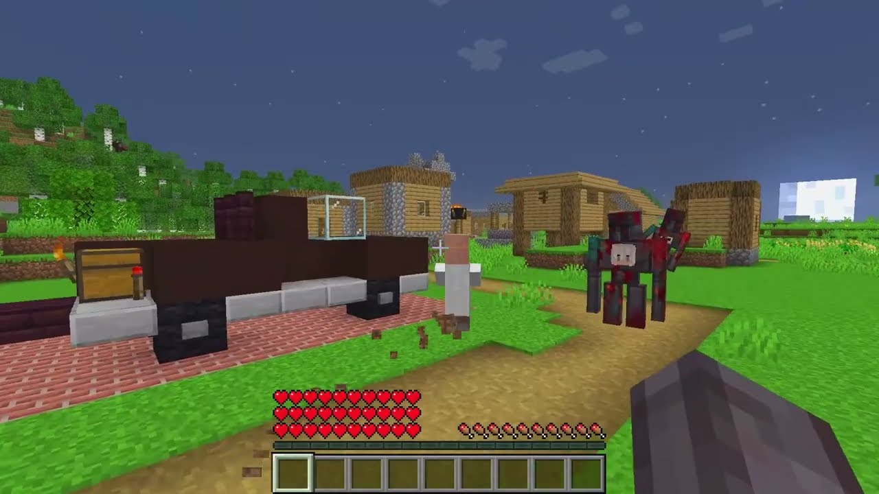 How Mikey Family and JJ Family Became Golems in Minecraft (Maizen)
