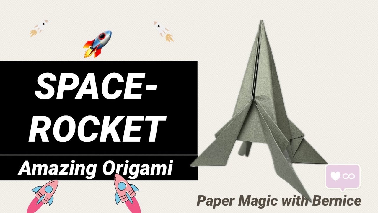 Craft Your Own Space Adventure: How to Make an Origami Space Rocket 🚀
