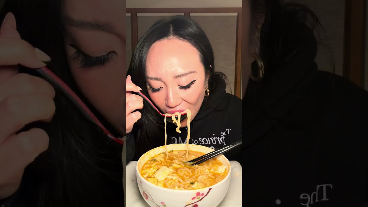 Shin Black Ramen ASMR Mukbang FULL VIDEO | Cozy & Spicy 