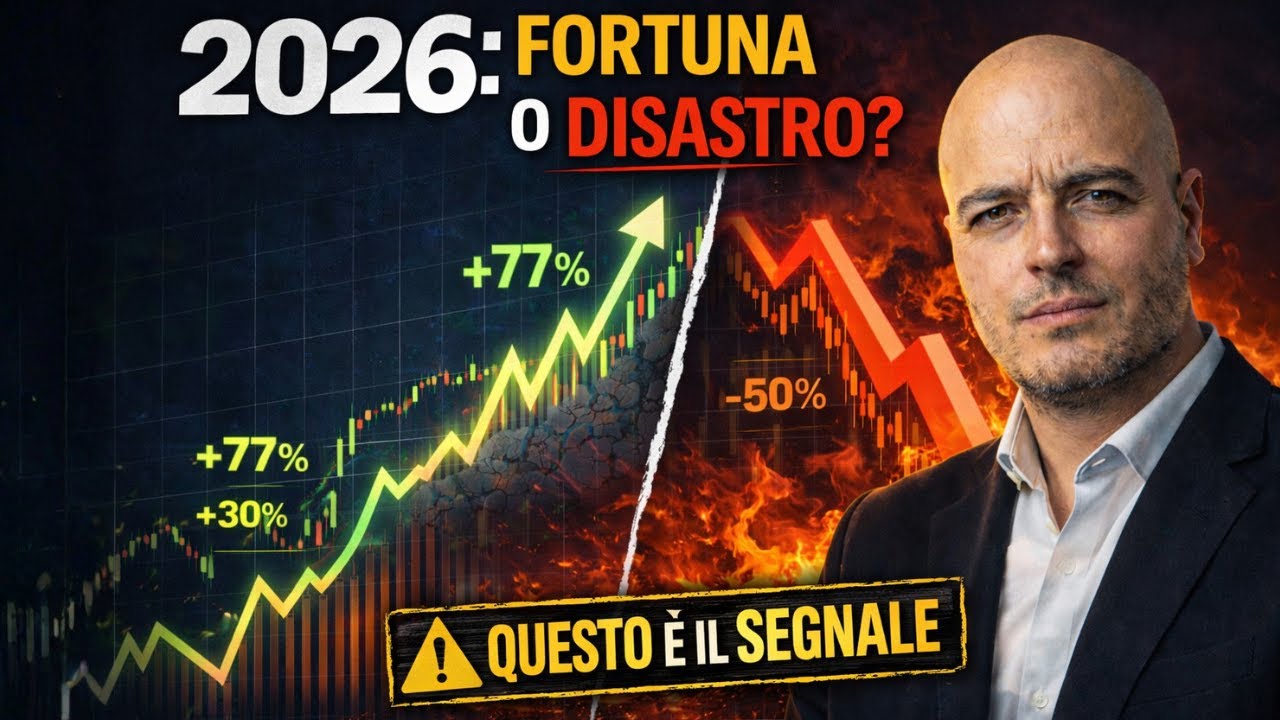 MERCATI 2026: L'Ultima Grande Occasione (Prima del Crollo?)
