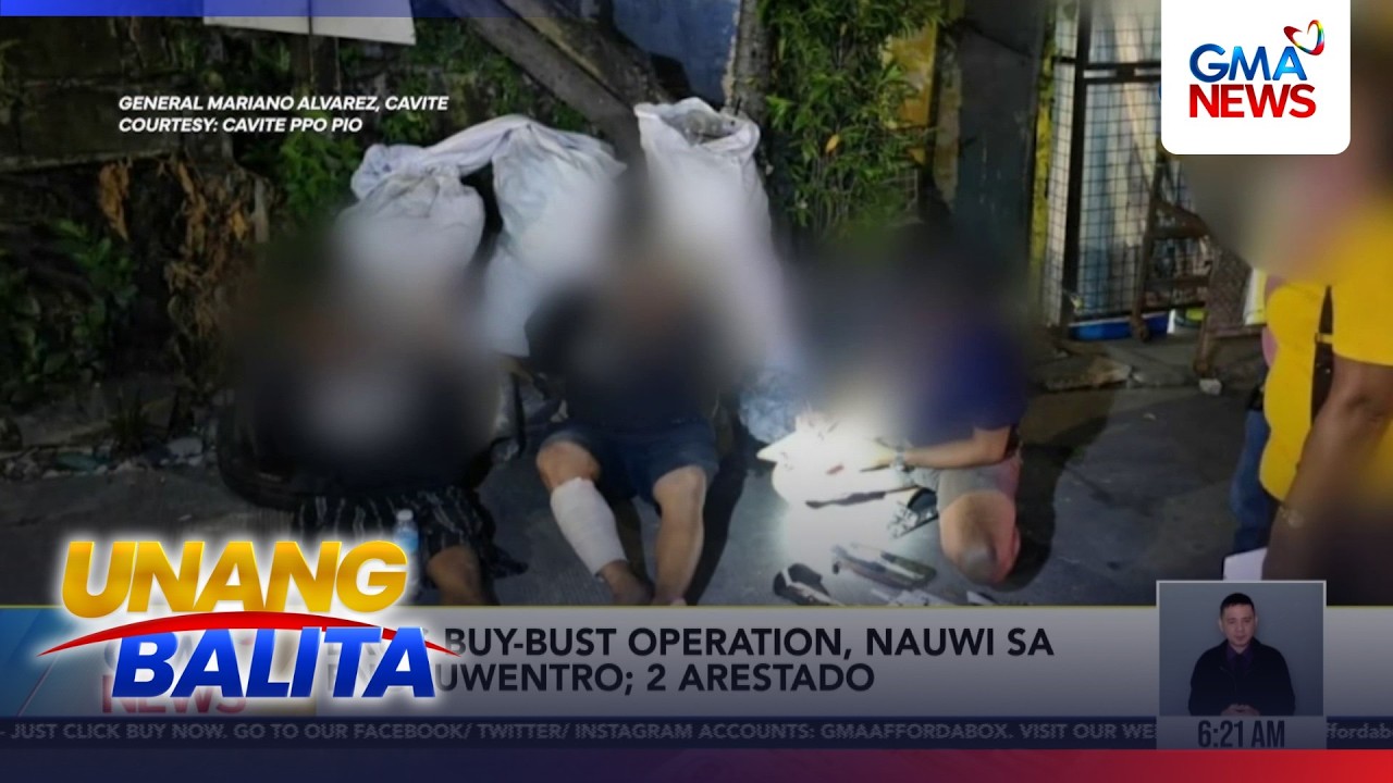Drug buy-bust operation, nauwi sa engkuwentro; 2 arestado | Unang Balita