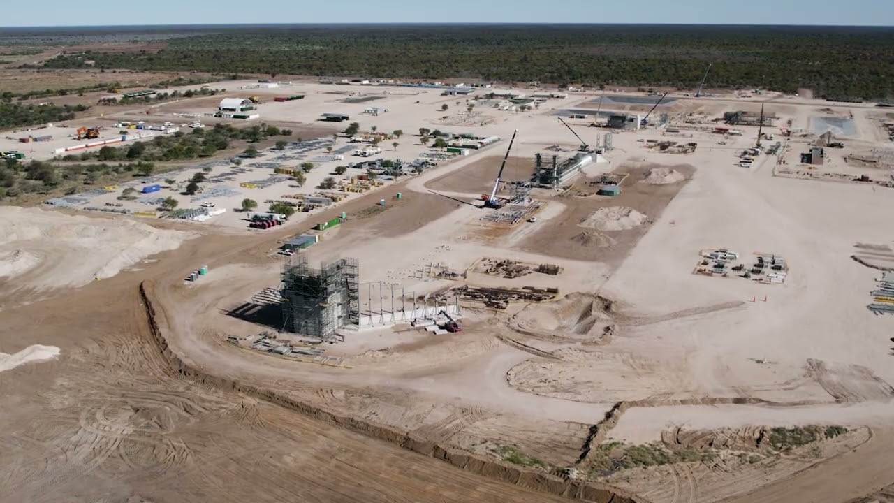 Motheo Copper Mine Flyover Video