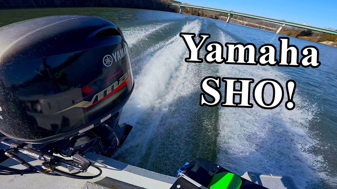 Подвесной мотор Yamaha 115 л.с. SHO в действии!!! (на моей лодке, найденной в сарае)
