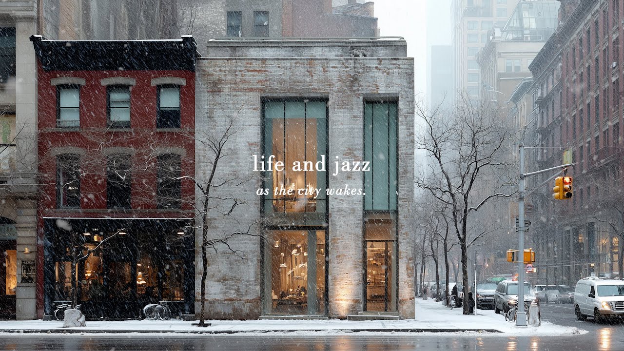 [playlist] Winter City Jazz — life, quietly awake | 10 Vocal Jazz Tracks + Bonus
