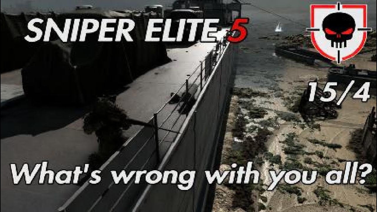 Sniper Elite 5 : I'm cheating? Are you serious?