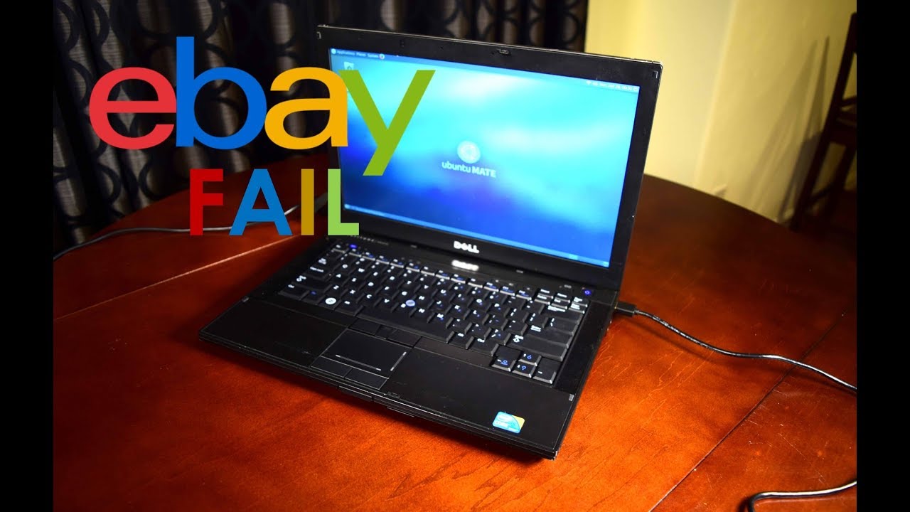 Falsely Advertised eBay $50 i5 Dell Latitude E6410 Unboxing Quick Test