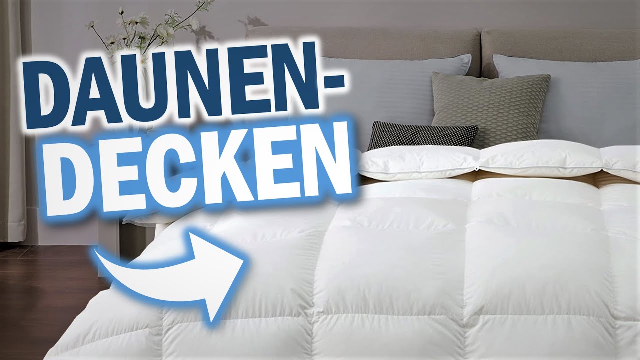 Die besten DAUNEN BETTDECKEN 2026 | Top 3 Daunendecken im Vergleich