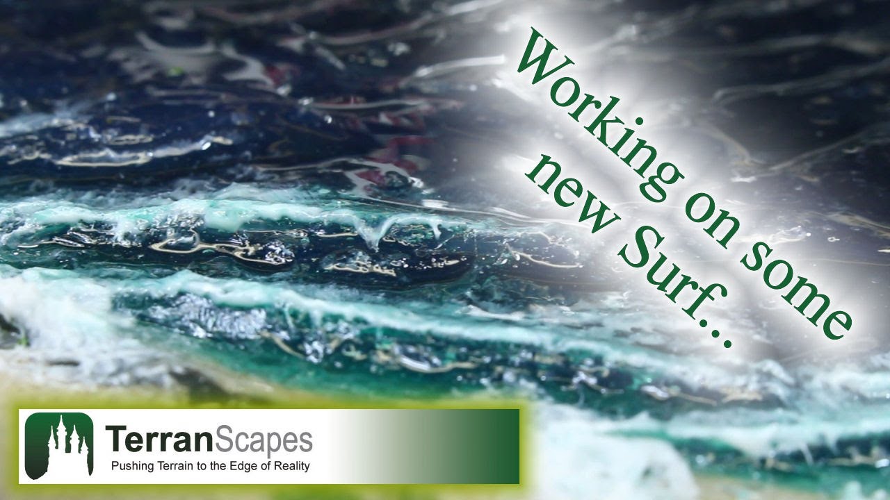 TerranScapes - New Modular Board Ocean Prototype - wargame terrain