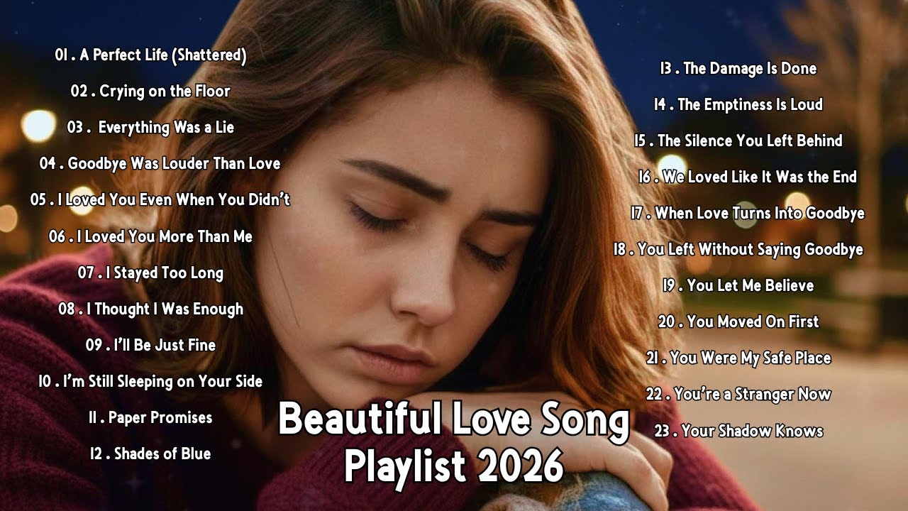 English Love Songs New Relaxing Playlist | Broken heart songs for sleep | NextVoices | Pop Music