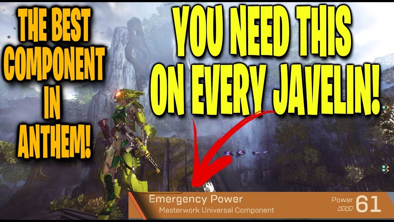 You NEED This Component On Every Javelin! The BEST Component in ANTHEM!