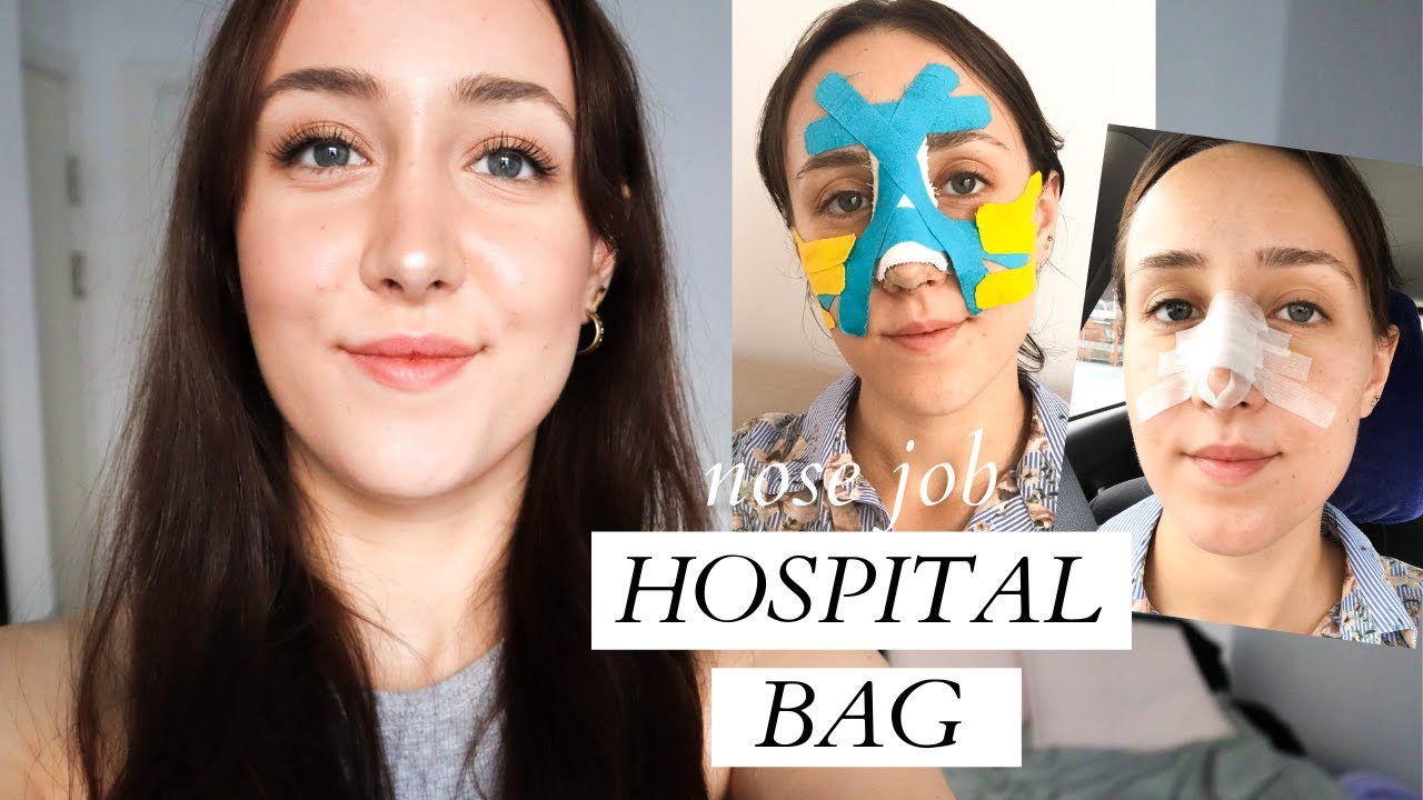 What to pack for a NOSE JOB? Hospital Bag & Recovery Tips