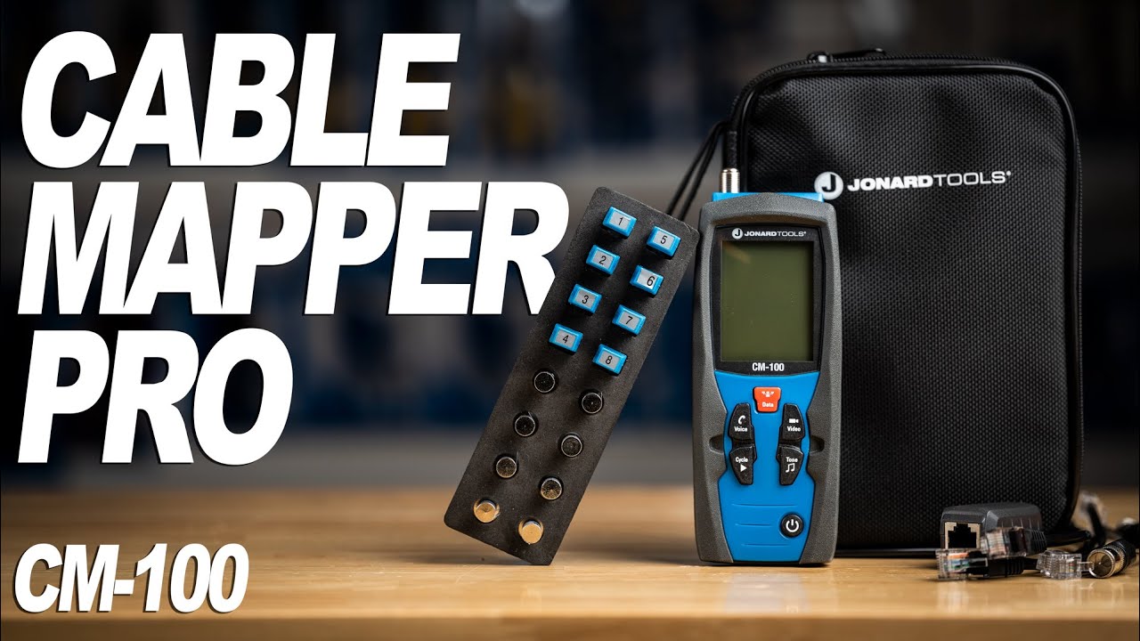 Jonard Tools Cable Mapper Pro (CM-100) Product Video