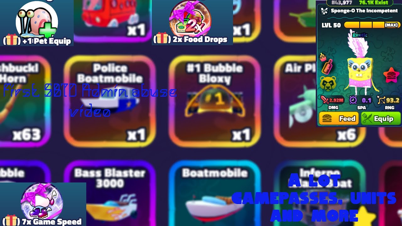 SBTD  Prestige Ultima AA @KrabbyKrew @BlamSpongeYT