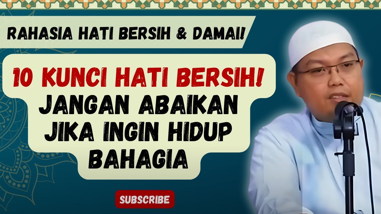 10 Kiat Hati Bersih di Bulan Ramadan! Jangan Sampai Terlewat! - Ceramah Ustadz Dr Firanda Andirja