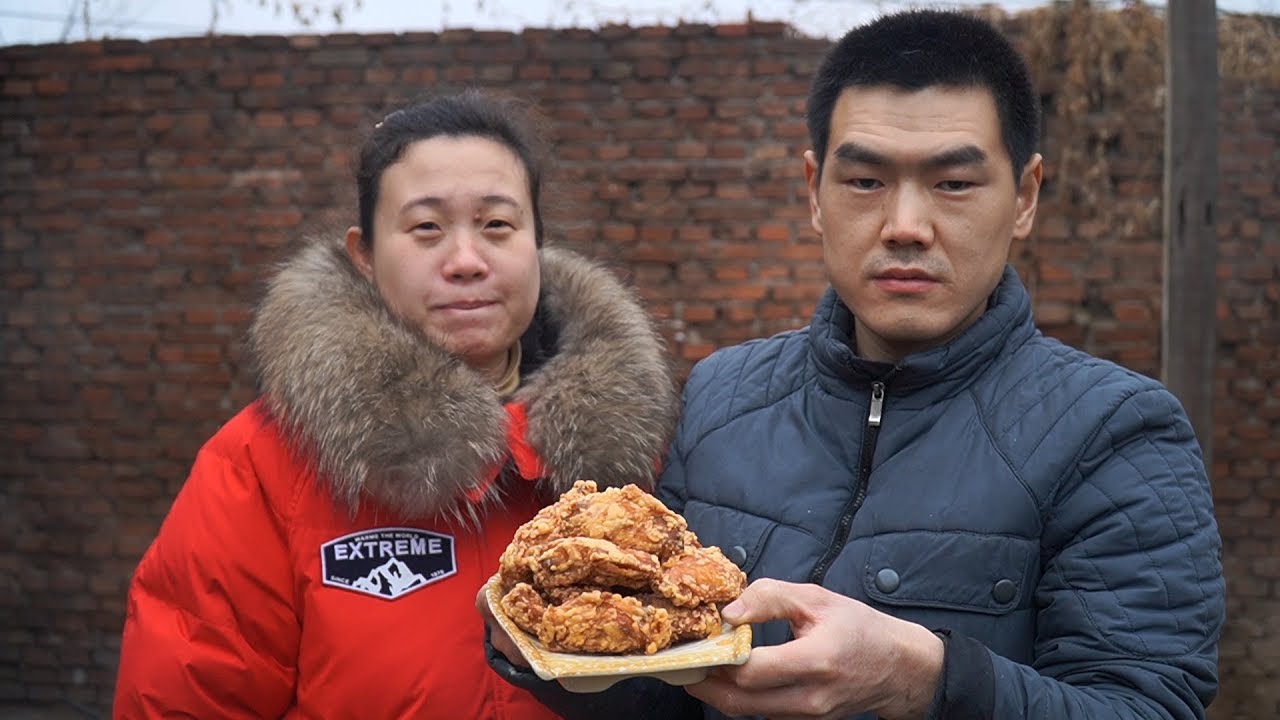 【食味阿远】儿子想吃虾球，媳妇想吃鸡翅，阿远一样炸一锅，一次吃个过瘾 | Shi Wei A Yuan
