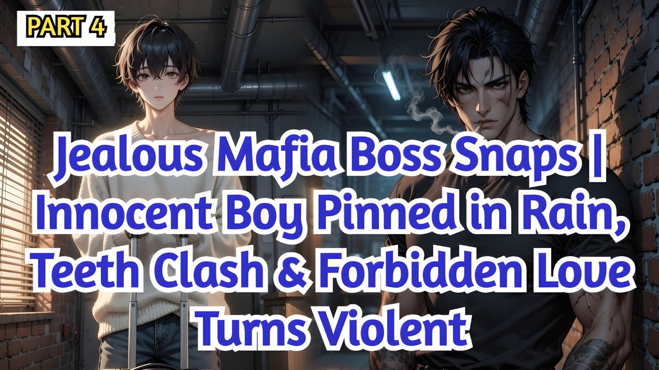 BL 🌈 Mafia Boss Pin Innocent Boy Against the Wall Jealousy, Blood & Forbidden Story #bl
