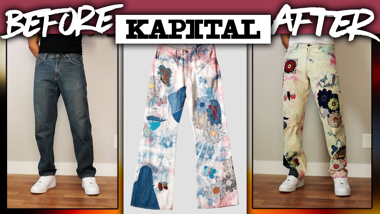 DIY | Custom KAPITAL Crazy Papillon Denim | JULIUS