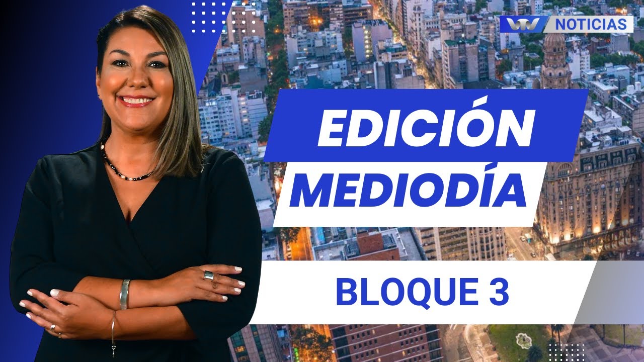 VTV Noticias | Edición Mediodía 29/01: parte 3