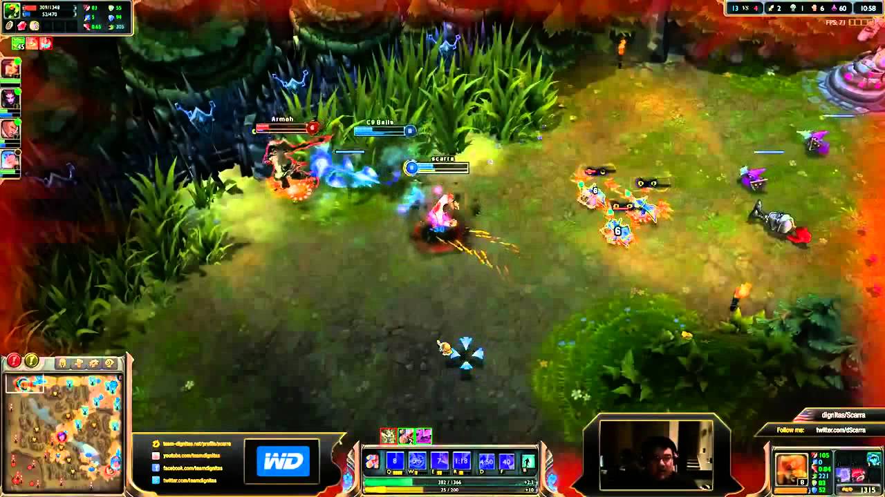 Scarra   Lee Sin vs Amumu   jungle &laquo;Beast&raquo; Diamond I